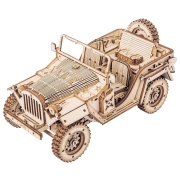 Puzzle 3D ROBOTIME Army Jeep (MC701) Numărul de piese: 369, V&acirc;rsta recomandată: 14+