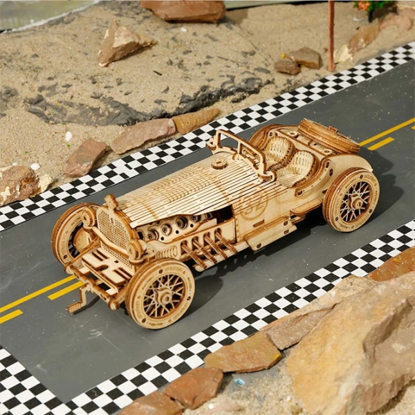 Puzzle 3D ROKR Grand Prix Car (MC401) Numărul de piese: 220, V&acirc;rsta recomandată: 14+ photo 3
