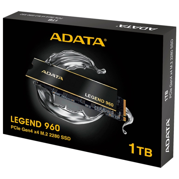 SSD ADATA LEGEND 960 M.2 NVMe 1 ТБ Скорость чтения: 7400 MБ/ с,
Скорость записи: 6800 МБ/ с photo 7