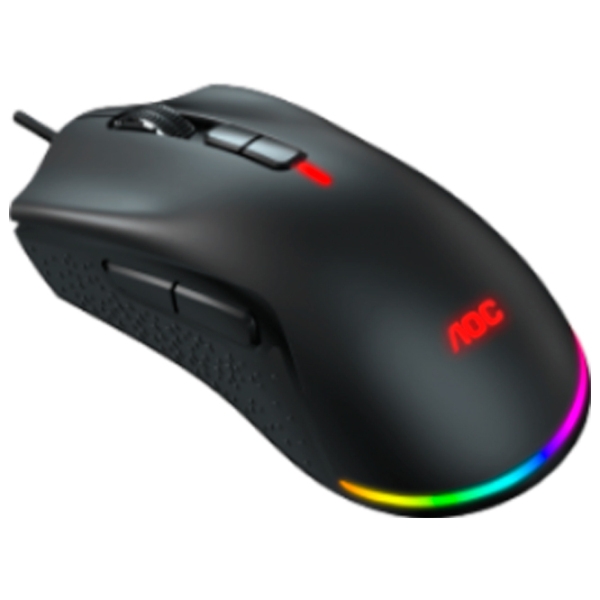Mouse AOC GM530B Black Cu fir, 16000 dpi photo 2