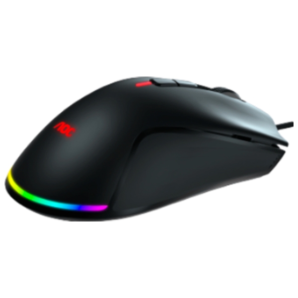 Mouse AOC GM530B Black Cu fir, 16000 dpi photo 3