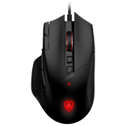 Mouse AOC AGM600B Black Cu fir, 16000 dpi