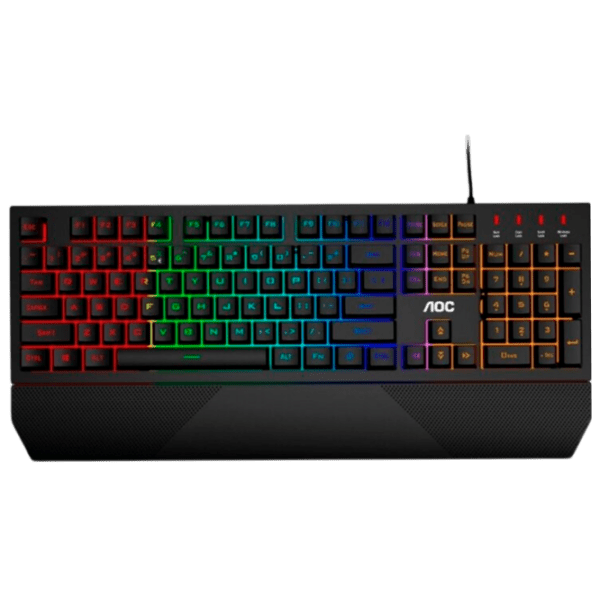 Tastatură AOC GK200 Black Gaming, Cu fir photo 1
