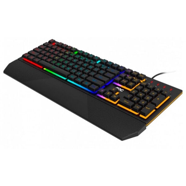 Tastatură AOC GK200 Black Gaming, Cu fir photo 2