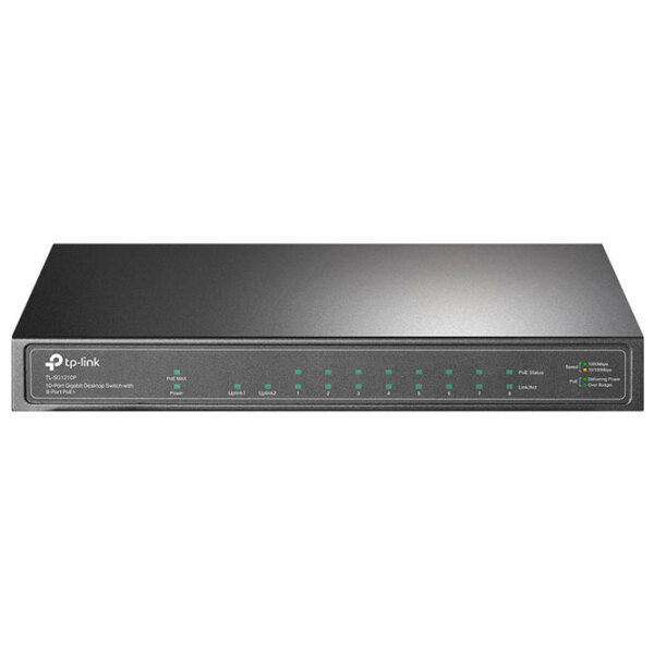 Switch TP-Link TL-SG1210P Black 20 Gbit/ s photo 3