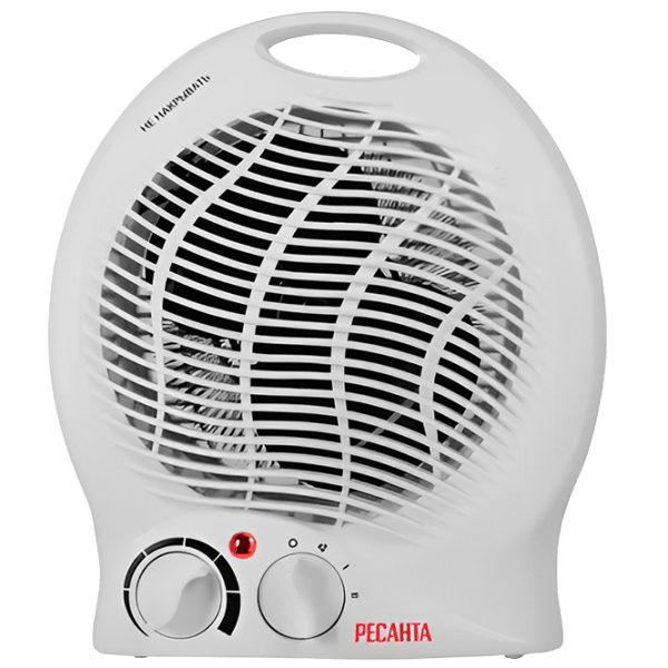 Încălzitor cu ventilator Resanta TBC-2 White 2000 W, Mecanic photo 1
