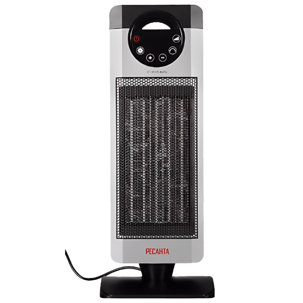 Încălzitor cu ventilator Resanta TBK-3 Silver 2000 W, Electronic photo 1