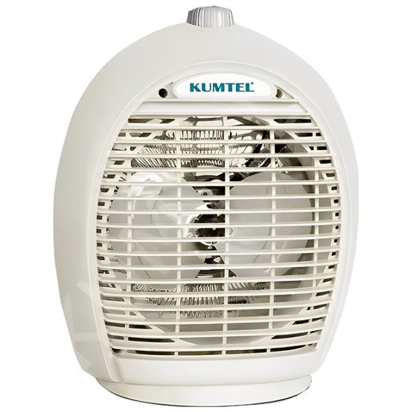 Încălzitor cu ventilator Kumtel LX-6331 Crem  2000 W, Mecanic photo 1
