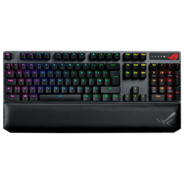 Клавиатура Asus ROG Strix NX Deluxe Черный Игровой, Беспроводные photo 1