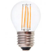 Лампочка светодиодная филаментная Elmos G45 LB115099F42740 E27 | 4 Вт | White