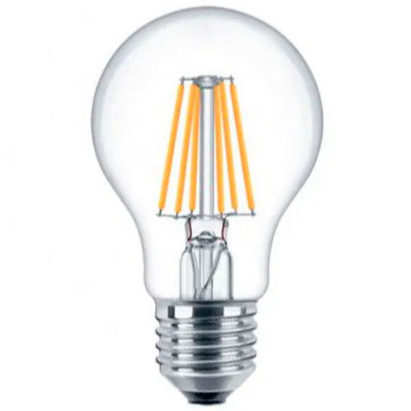 Bec LED cu filament Elmos A60 SNA60F82760 E27 | 8 W | White photo 1