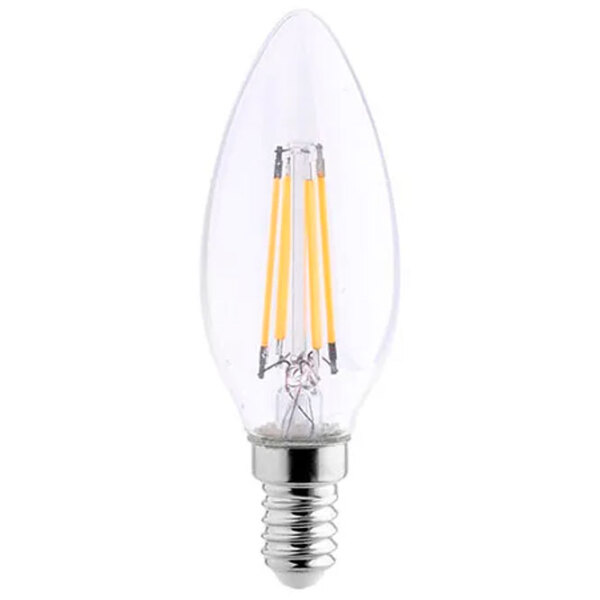 Bec LED cu filament Elmos C37 LF3751440 E14 | 5 W | White photo 1