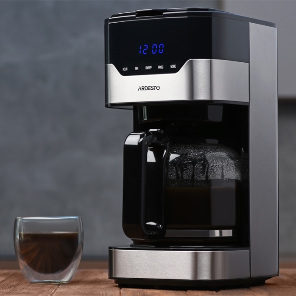 Cafetieră Ardesto FCM-D3100 Black 900 W, 1.5 l,  photo 7