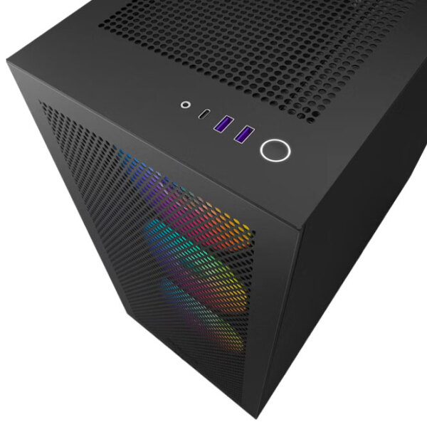 Корпус NZXT H7 Flow RGB Черный micro ATX photo 4