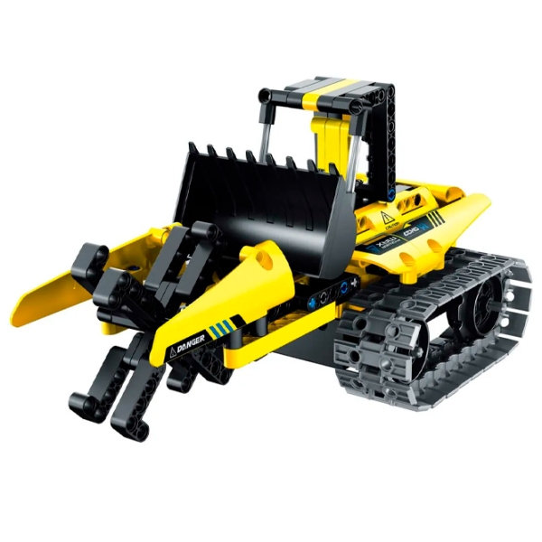 Конструктор с радиоуправлением XTech 3 in1 Excavator Желтый Количество деталей 430, 6+ photo 3