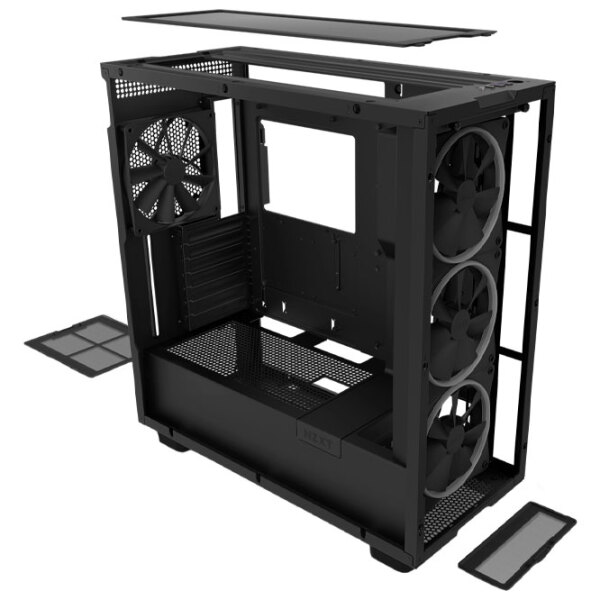 Carcasă NZXT H7 Flow Black micro ATX photo 6