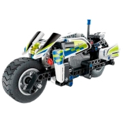 Конструктор XTech Pull Back Police Motorbike Белый Количество деталей 193, 6+
