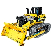 Конструктор с радиоуправлением XTech 3 in 1 Bulldozer Желтый Количество деталей 452, 6+