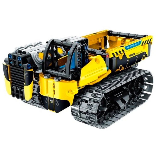 Конструктор с радиоуправлением XTech 3 in 1 Bulldozer Желтый Количество деталей 452, 6+ photo 2