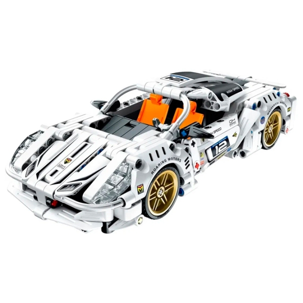 Конструктор XTech Pull Back Car Белый Количество деталей 437, 6+ photo 1
