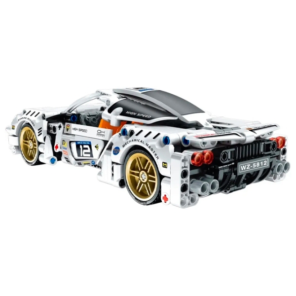Конструктор XTech Pull Back Car Белый Количество деталей 437, 6+ photo 2