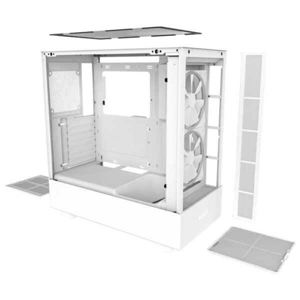 Carcasă NZXT H5 Elite White micro ATX photo 6
