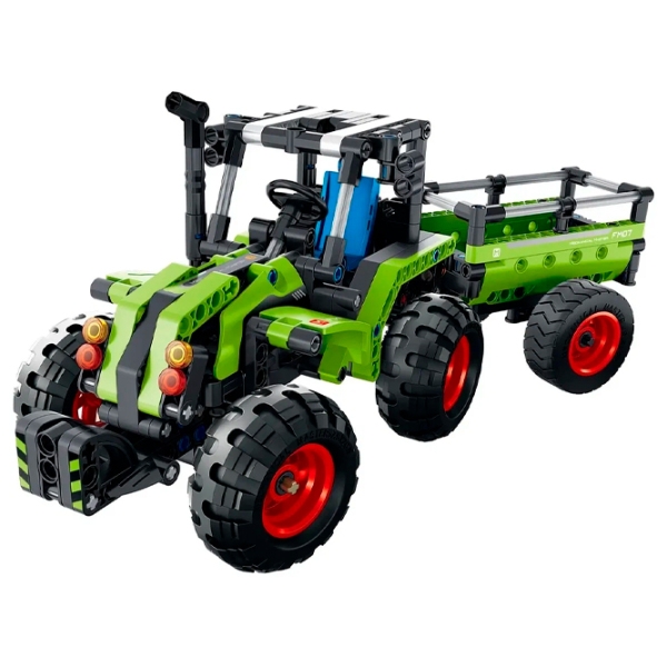 Конструктор XTech 2 in 1 Farm Tractor & Snow Plow Truck Зеленый Количество деталей 348, 6+ photo 1