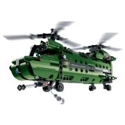 Конструктор XTech 2 in 1 Military Helicopter Зеленый Количество деталей 393, 6+