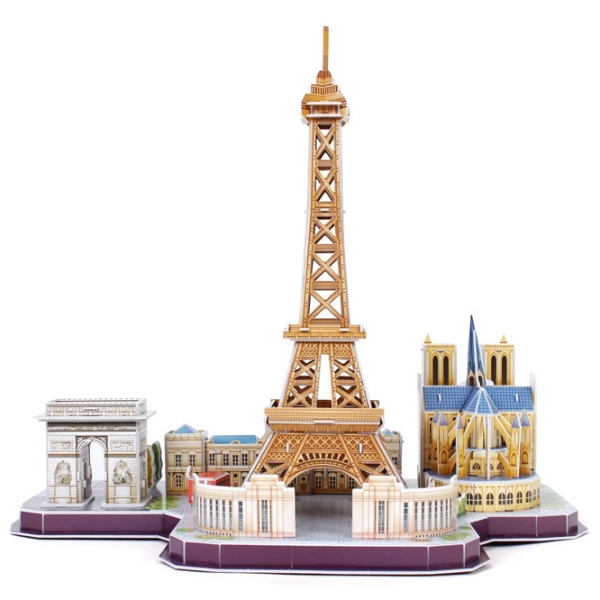 Пазл 3D CubicFun Paris (MC254h) Количество деталей: 114, Рекомендуемый возраст: 6+ photo 2