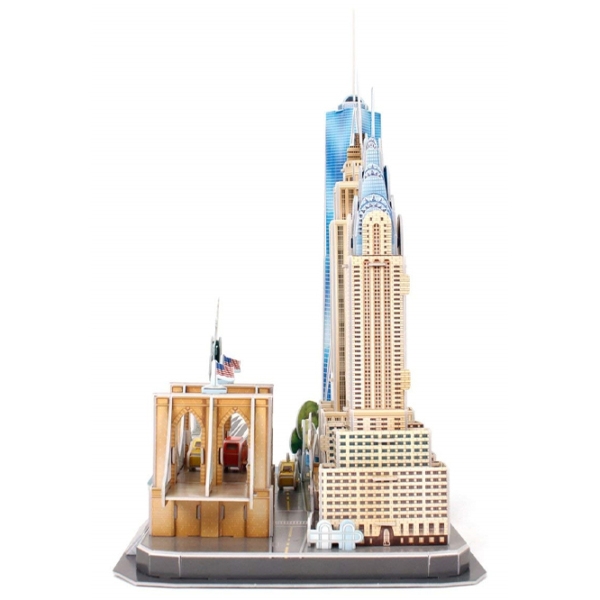 Пазл 3D CubicFun New York City (MC255h) Количество деталей: 114, Рекомендуемый возраст: 6+ photo 2