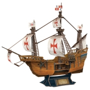 Пазл 3D CubicFun Santa Maria (T4038h) Количество деталей: 82, Рекомендуемый возраст: 6+