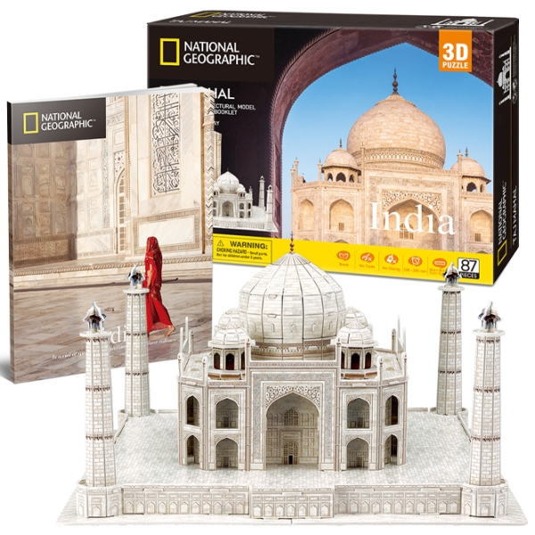 Пазл 3D CubicFun TAJ MAHAL (DS0981h) Количество деталей: 87, Рекомендуемый возраст: 6+ photo 2