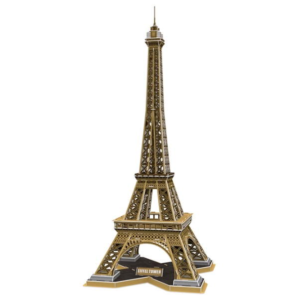 Пазл 3D CubicFun Eiffel Tower (DS0998h) Количество деталей: 80, Рекомендуемый возраст: 6+ photo 1