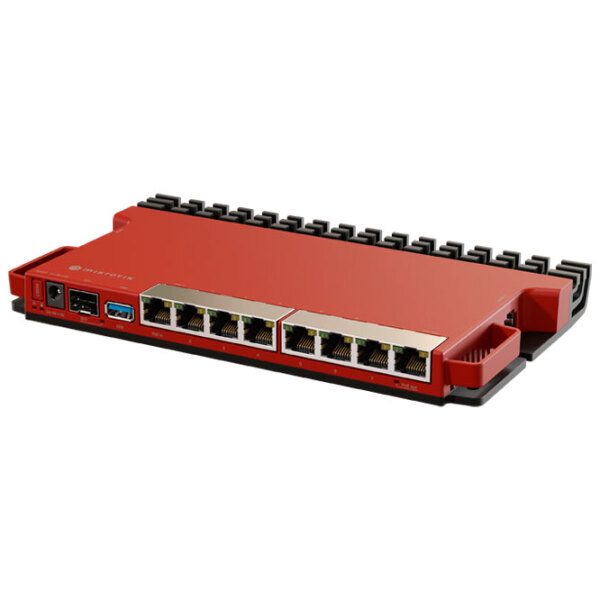 Switch Mikrotik L009UiGS-RM Red 1 Gbit/ s photo 3