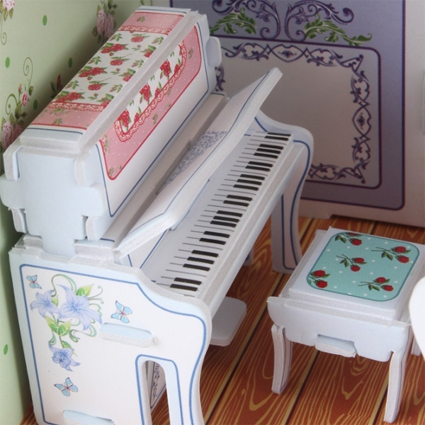 Пазл 3D CubicFun Dreamy Dollhouse (P645h) Количество деталей: 160, Рекомендуемый возраст: 8+ photo 2