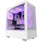 Корпус NZXT H5 Flow RGB Белый micro ATX