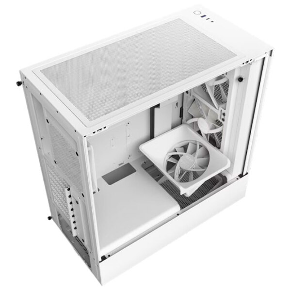 Корпус NZXT H5 Flow RGB Белый micro ATX photo 6
