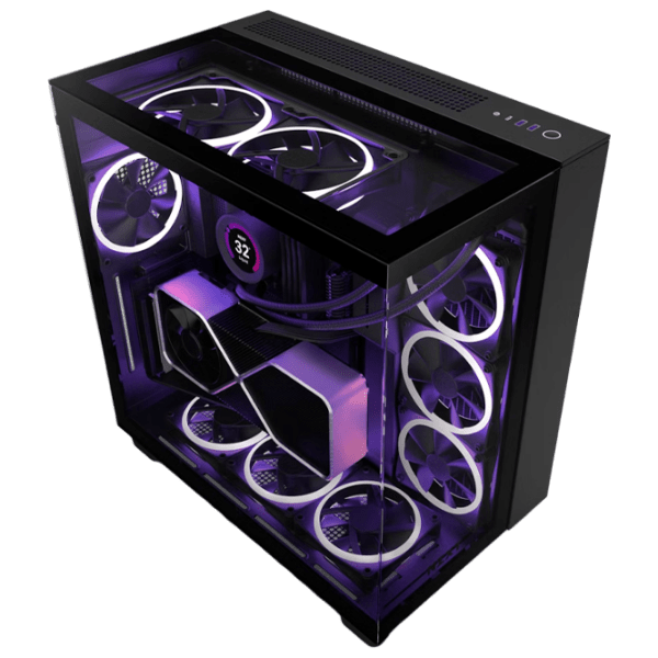 Carcasă NZXT H9 Elite Black micro ATX photo 1