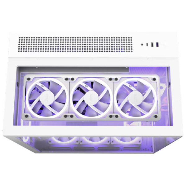 Carcasă NZXT H9 Elite White micro ATX photo 2