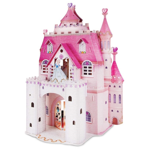 Puzzle 3D CubicFun Princess Birthday Party (E1622h) Numărul de piese: 95, Vârsta recomandată: 5+ photo 1