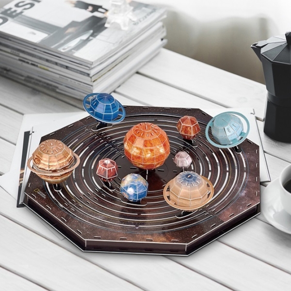 Пазл 3D CubicFun Solar System (DS1087h) Количество деталей: 173, Рекомендуемый возраст: 8+ photo 2
