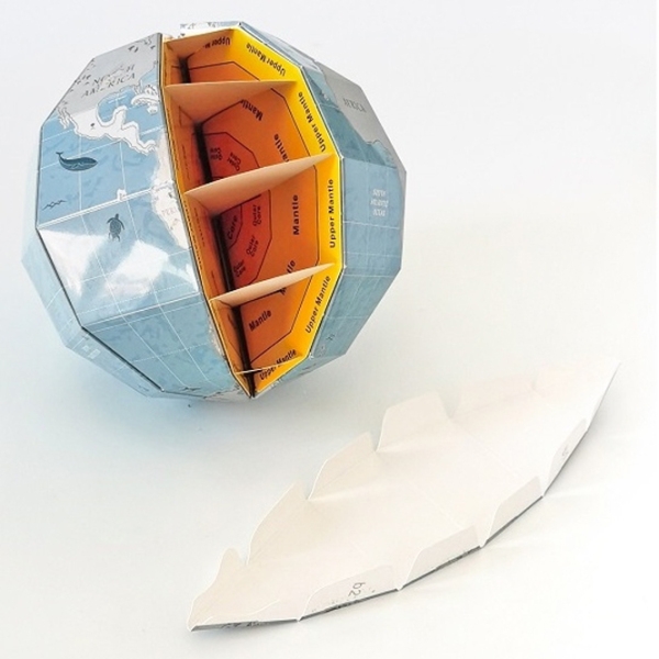 Пазл 3D CubicFun Scratch Globe (DS1082h) Количество деталей: 32, Рекомендуемый возраст: 8+ photo 3