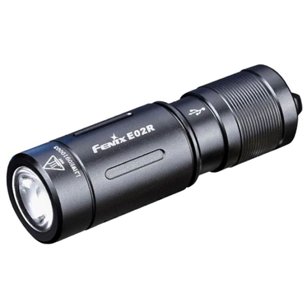 Lanternă Fenix E02R Black  photo 1