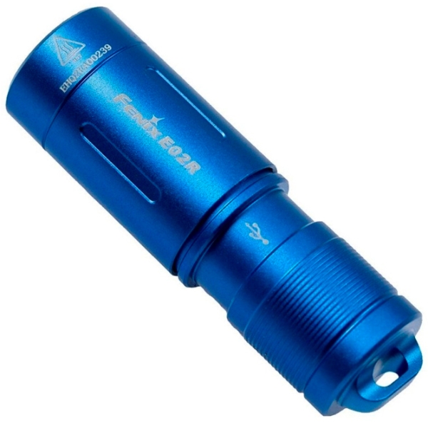 Lanternă Fenix E02R Blue  photo 2