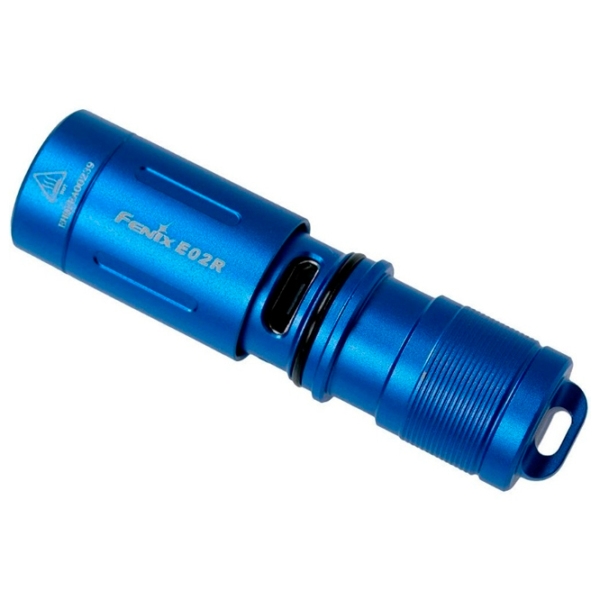 Lanternă Fenix E02R Blue  photo 3