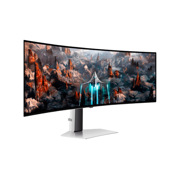 Monitor Samsung Odyssey G93SC Silver 49" DWQHD VA OLED photo 2