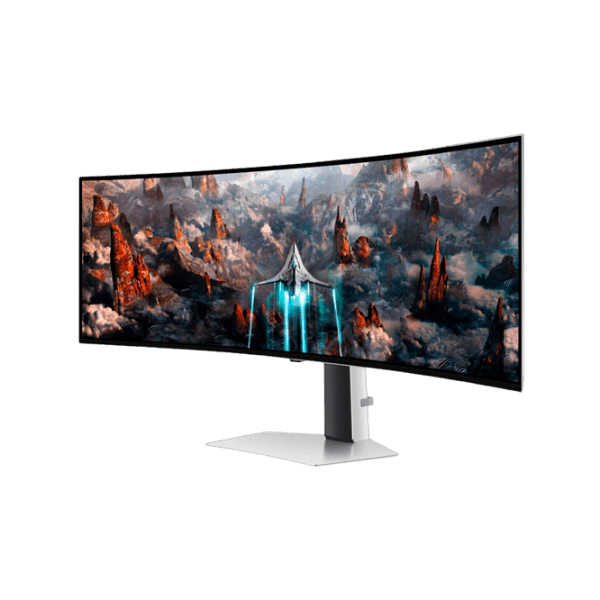 Monitor Samsung Odyssey G93SC Silver 49" DWQHD VA OLED photo 3