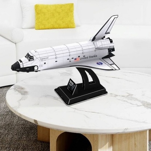 Пазл 3D CubicFun Space Shuttle Discovery (DS1057h) Количество деталей: 126, Рекомендуемый возраст: 8+ photo 3