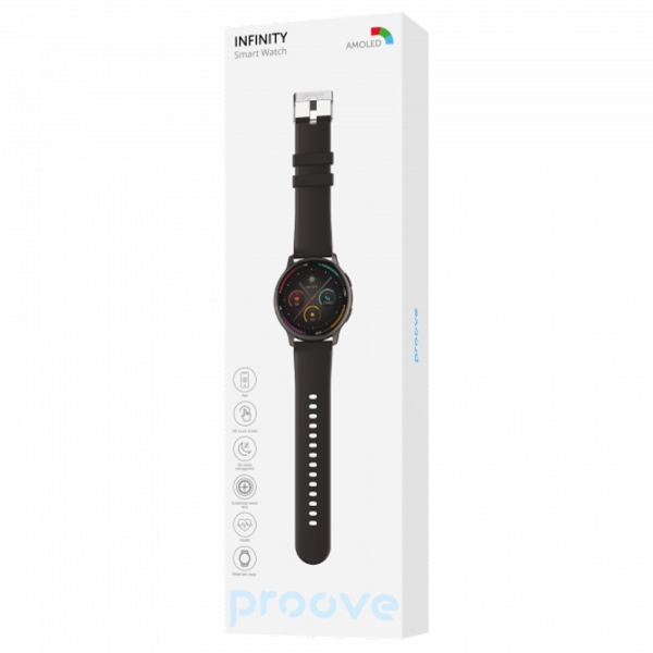 Ceas inteligent Proove Infinity Black 1.43" | | Aliaj de zinc, ABS plastic/ Silicon
| SWIF00000001 photo 6
