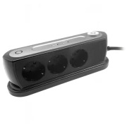 Prelungitor ORNO ORAE13190GSB 1.4 m Black 